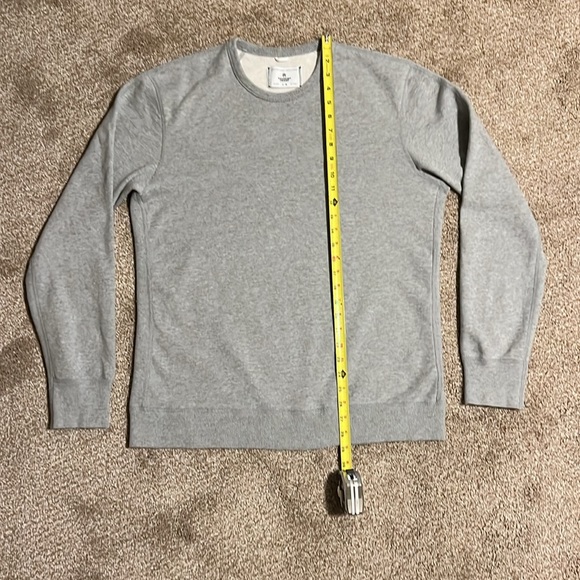 Reigning Champ Midweight Terry Crewneck, Gray - Picture 5 of 8